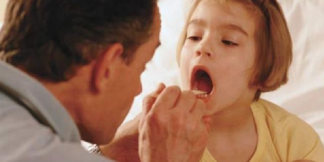 التهاب اللوزتين عند الأطفال 660x330 - اسباب التهاب اللوزتين عند الأطفال